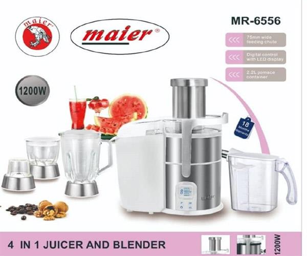 آبمیوه گیری چهار کاره دیجیتال مایر مدل 6556